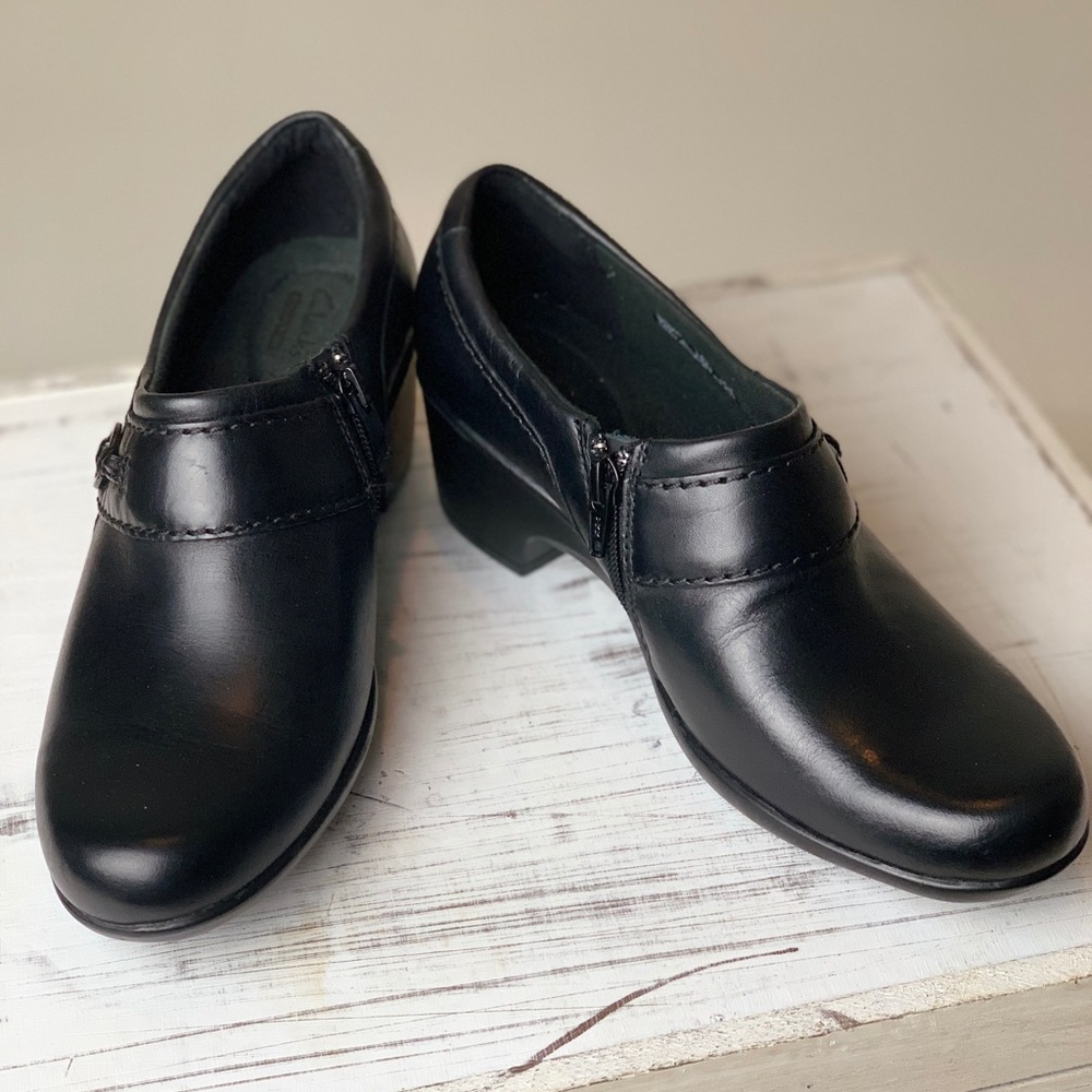 Clark’s Addiy Genuine Leather Ankle Boot